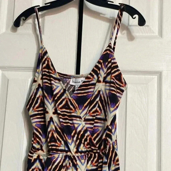 Veronica M beach romper shorts jumpsuit Size Small - Picture 3 of 13